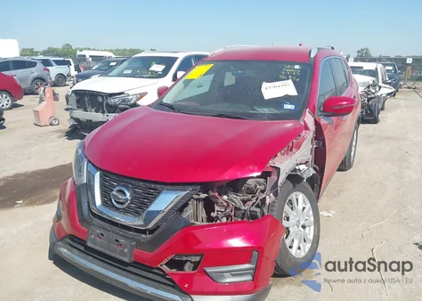 2017 Nissan Rogue Sv z USA, uszkodzony, nr VIN JN8AT2MT5HW382017